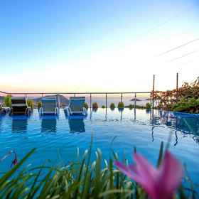 Room 1 해변에서 7분 거리의 바다 전망 빌라 - 개인 수영장, Villa Nordic Dream 호텔