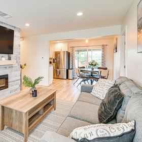 Interior 1 8 Mi to Downtown San Diego: Chic Home w/ Patio, San Diego Hotels