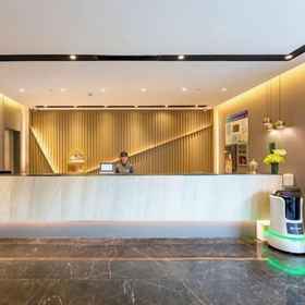 Lobby 1 Homeinn Selected Hotel (Zhengzhou Huayuan Road Grand Emporium), โรงแรม & ที่พัก จินชุ่ยชวู่
