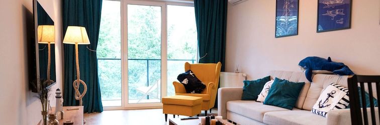 기타 Comfortable Apartment Near the River, Dziwnow