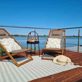 Primary image 1 Houseboat in Lazy by Lake Jamno and Sea, Hotel Wilayah Pomerania Barat