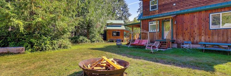 其他 Cabin on 5 Acres in Port Angeles w/ Fire Pit!