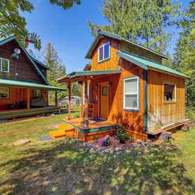 Primary image1Cabin on 5 Acres in Port Angeles w/ Fire Pit!,麦迪逊溪瀑布飯店