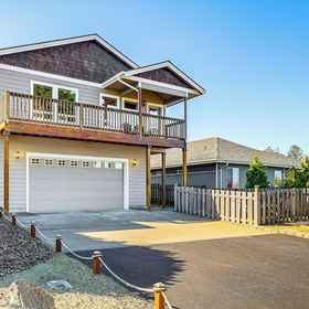 Interior 1 오리건 해안가 집, 도크까지 도보 거리, 링컨 카운티 호텔