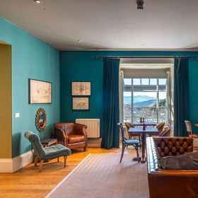 Living area1Plas Weunydd Hotel,Pistyll飯店