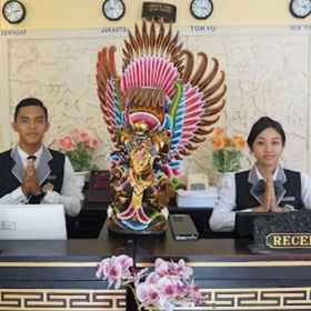 Reception 1 Edotel Greenland Hotel, Vihara Amurva Bhumi Blahbatuh Hotels