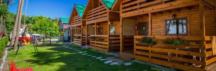 其他 Year-round Holiday House With a Terrace, Near the Sea, Pustkowo