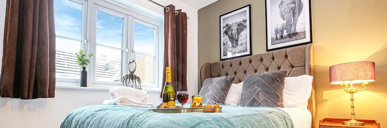 其他 Detached 4 Bed-ultrafast Wifi,garden,free Parking