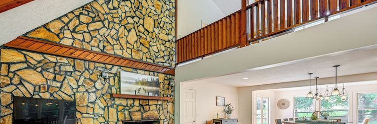 Others Porch, Yard & Creek Access: Spacious Sylva Home!