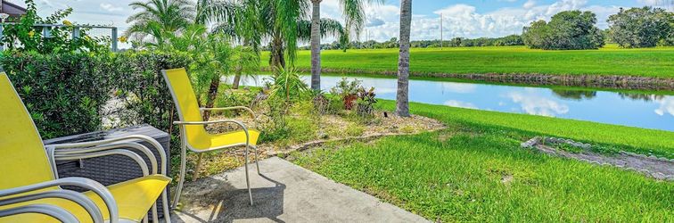 Others Sunny Canal-view Villa w/ Lanai in Sebring!