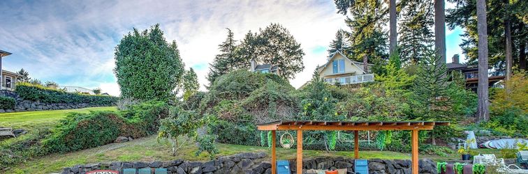 อื่นๆ Lakefront Home w/ Fire Pit, Dock in Kent!