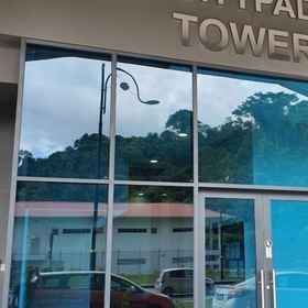 Lobby lounge 1 L Homestay Jesselton Quay (Near Gaya Street, Near Pier), Santorini ホテル