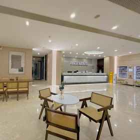 Reception 1 Left Bank Hotel Zhuhai Gongbei Port, 마카오 과학 센터 호텔