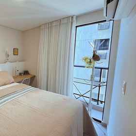 Room 1 Flat Oceânica Seaside - By Almare, Antenor Navarro Square Hotels