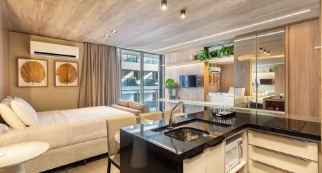 기타 2 NWTs - Estúdios com Vista Lateral Mar