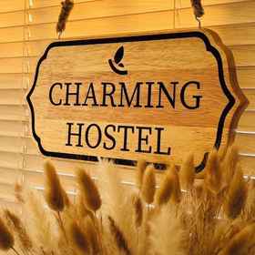 Reception 1 Charming Hostel, Hotel หื้มมม หมูกระทะ - สาขาอุดมสุขวอล์ค