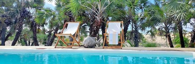 其他 Coral Villa - Luxury Beachfront Villa with Private Pool by Karula