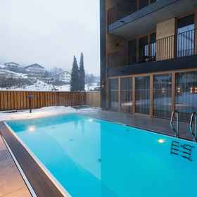 Primary image 1 발코니가 있는 슈룬스의 매력적인 아파트먼트, 장크트안톤임몬타폰 호텔