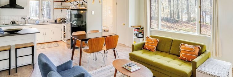 其他 Mtn Views + On-site Hiking Trails: Catskills Cabin