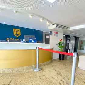 Lobby1Gold Flat Cabo Branco by 123Quarto Hospedagem，马奈拉海滩飯店