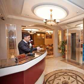 Reception1HOTEL BULVAR,哈桑帕夏客栈飯店