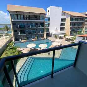 Primary image1Flat vista Piscina e Lagoa 203c Bela bLP,伯南布哥州公寓