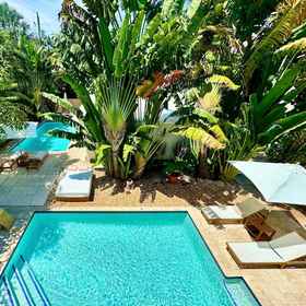 Room 1 驾车岛旅馆 - 水蓝宁静套房 - 特大床 - A4, Hugh Taylor Birch State Park 酒店