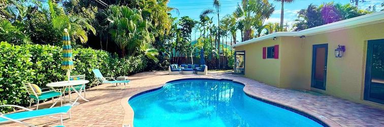 Others Vidal Manor 4BR Oasis w Pool Cabana- Wilton Dr