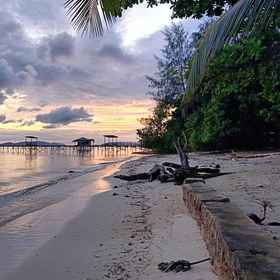 View from room 2 Mamatua N. Saleo Villa, Pasir Timbul Raja Ampat Hotels
