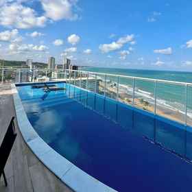 View from property1Edifício New Time - Apto 1405,阿拉戈斯州公寓