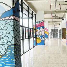 Lobby 1 Apartement Urbano by NamRoom, Hotel STBA JIA (Sekolah Tinggi Bahasa Asing JIA)