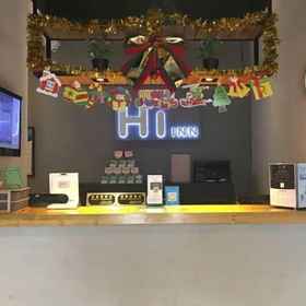 Lobby lounge 1 Hi Inn (Shanghai Gongkang Road Metro Station), Shanghai University Hotels