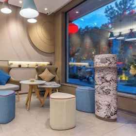 Lobby lounge 1 Homeinn · neo (Jiuquan West Street Bus Station), Guazhou Xian Hotels