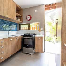 Private kitchen1Bangalô 28 no Eco Resort-SH017,Estrela do Mar Square飯店