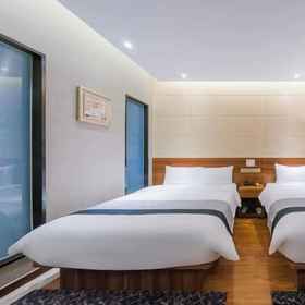 Room 1 Homeinn(Shanghai Baoshan Hualing Road Gulang Road Subway Station Store), โรงแรม & ที่พัก 上海大学乐乎新楼