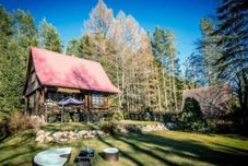 其他 In The Woods Lodge With hot tub Inside Puszcza Knyszyśnka - Two-bedroom Villa