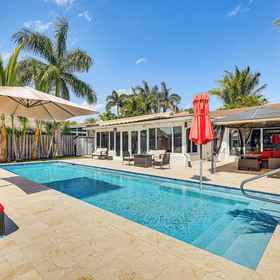 Primary image 1 Outdoor Oasis w/ Private Pool: Dania Beach Retreat, Patrick J. Meli Park and Community Center Hotels