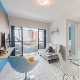 Primary image 1 Flat com varanda em Boa Viagem PIP201, Pernambuco Apartments