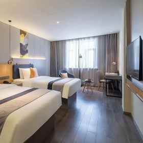 Room 1 Homeinn Selected Hotel (Xiamen City Government Zhongshan Road), โรงแรม & ที่พัก The MIXC 萬象城