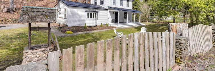 其他 Historic Catskills Farmhouse Cottage by Belleayre