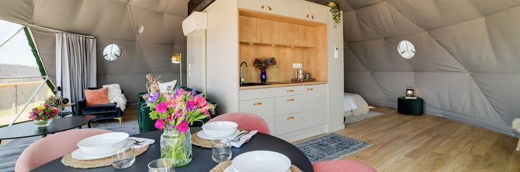 Others The Bear Dome w/ Barrel Hot Tub in Franklin!