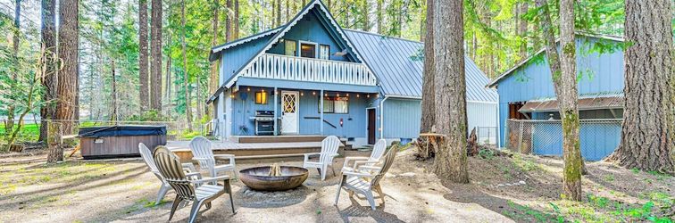 Lainnya Game Room & Fire Pit: Family Cabin in Packwood!