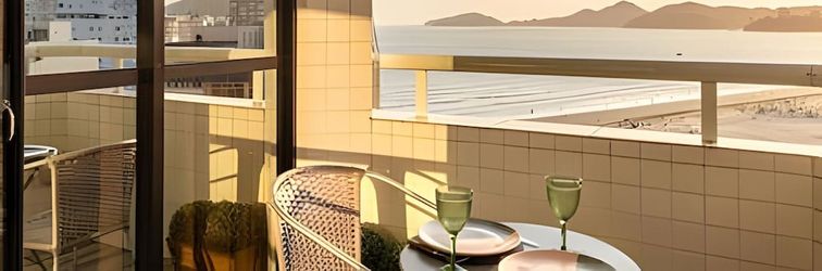 其他 Flat com piscina vista-mar em Santos