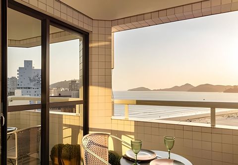 其他 Flat com piscina vista-mar em Santos