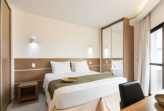 其他 4 Flat com piscina vista-mar em Santos