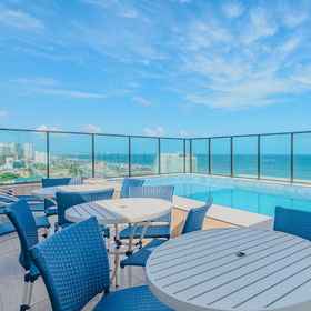 Room 1 距海近的开间，带Wi-Fi和美丽的景色, Iguatemi Shopping Mall 酒店