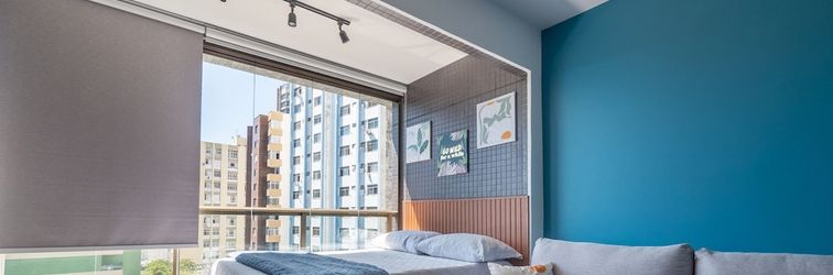 其他 Studio Moderno 750m da Praia do Farol da Barra