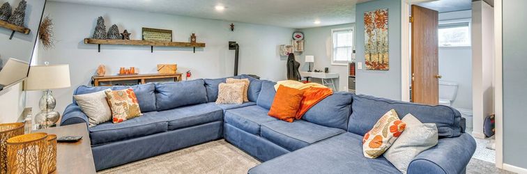 其他 3 Mi to Erie Canal: Home w/ Hot Tub in Holley!