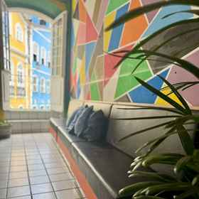 Reception1POUSADA E HOSTEL CORES DO PELO,拉帕飯店