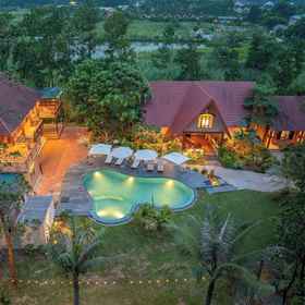 Primary image 1 Mua Valley Lodge, Hotel Nhà hàng 2 Con Voi - Dê núi Ninh Bình